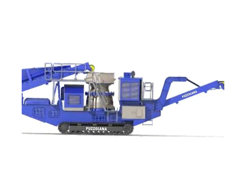 Puzzolana Mobile Cone Ptc Series